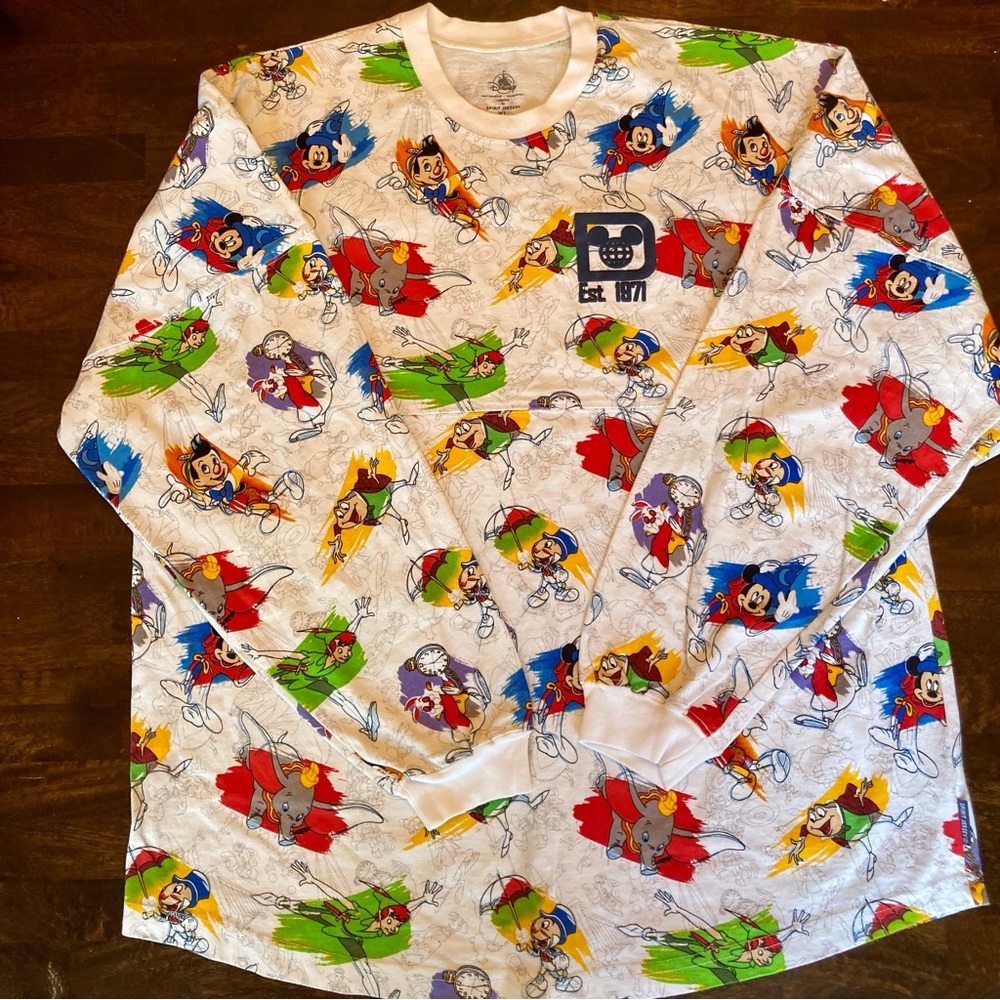 NWT Walt Disney World Ink and Paint Spirit Jersey